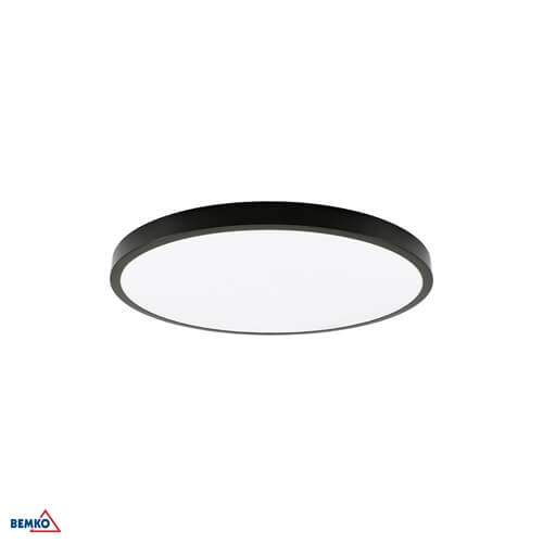 LED PANEL BACKLIGHT 34W OKRUGLI NADGRADNI IP40 4400lm BLO CRNI