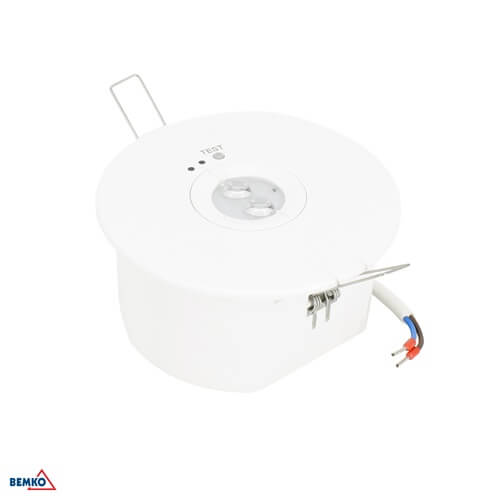 PANIK SVJETILJKA LED 3,5W 2H IP65 500lm 6500K OKRUGLA TOLER-2 OPTIKA