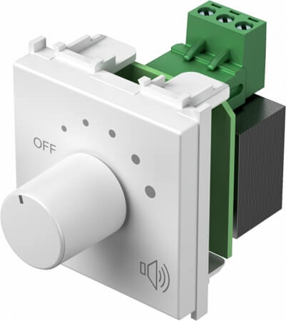 TEM REGULATOR GLASNOĆE ZA 100V AUDIO LINIJU 35W 2M BIJELI MODUL