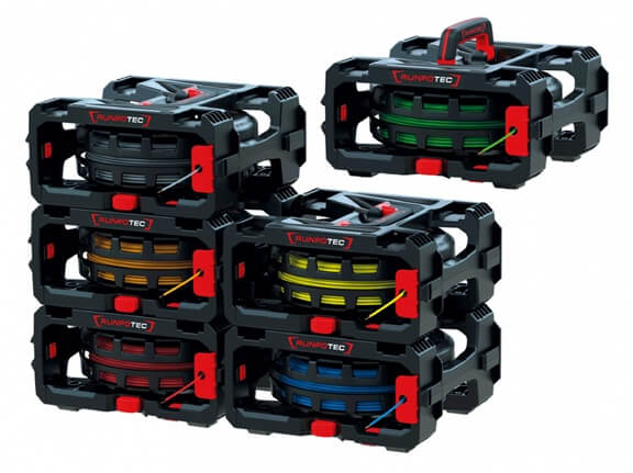 SET ROLERA ZA ODMOTAVANJE KABELA I ŽICA CB 260 6 KOMADA