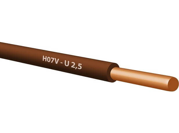 VODIČ P 2,5 SMEĐI (HO7V-U)