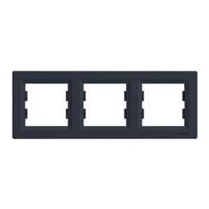 ASFORA OKVIR HOR. TROSTRUKI ANTRACIT