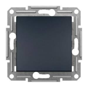 ASFORA SKLOPKA 1P 10A ANTRACIT