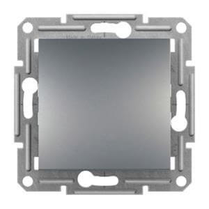 ASFORA SKLOPKA 1P 10A BOJA METALA